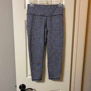VSX by Victoria Secret heather grey Capri tights